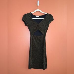 Cutout Midi Bodycon Dress Womens Size.S